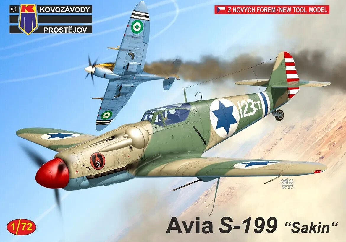 Avia S-199 "Sakin" Israeli Service - KP MODELS 1/72