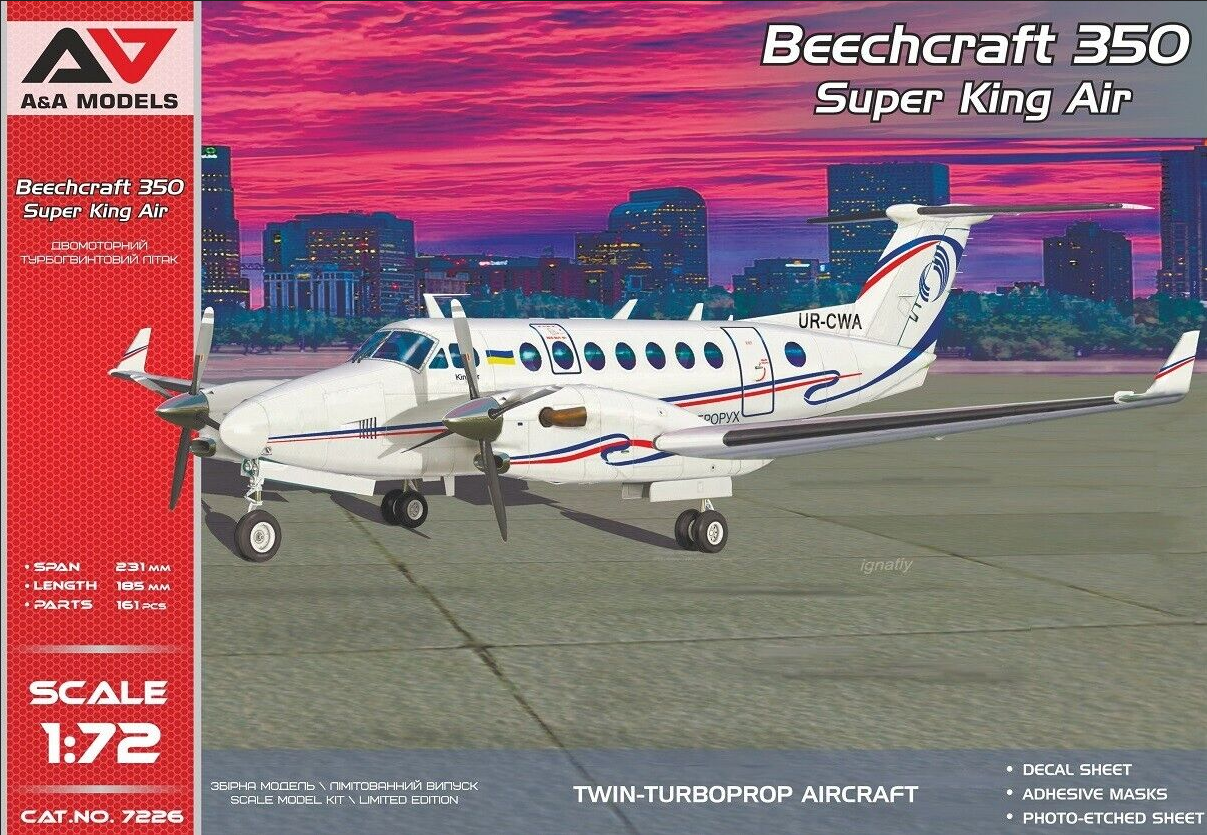 Beechcraft 350 Super King Air Japan Compass Coast Guard A & A Models 7243