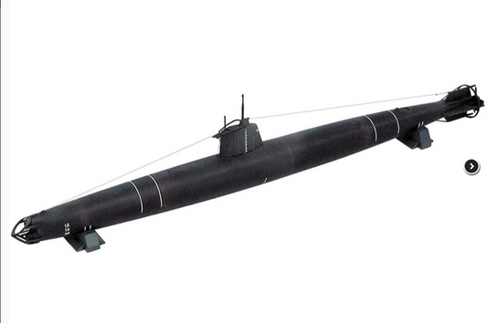 Imperial Japanese Navy Type A Midget Submarine A-Target "Pearl Harbor" - FINEMOLDS 1/72