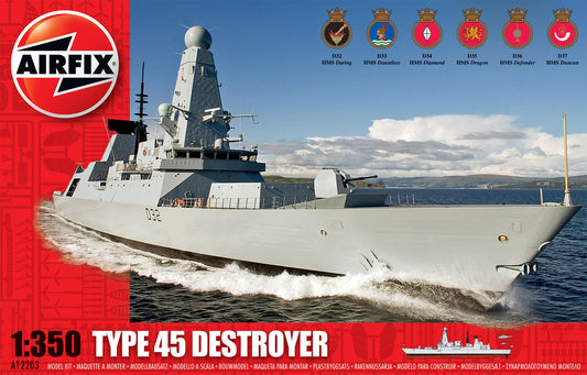 Type 45 Destroyer - AIRFIX 1/350