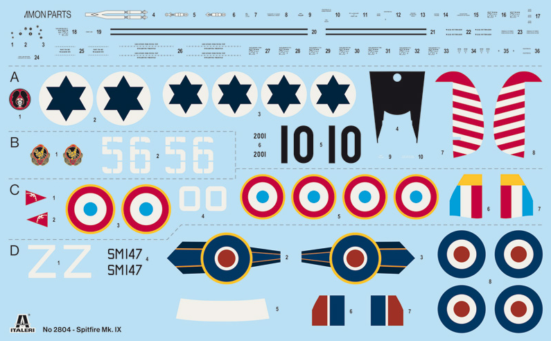 Supermarine Spitfire Mk.IX - ITALERI 1/48