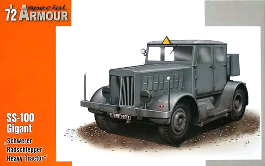 SS-100 Hanomag Gigant "Schwerer Radschlepper" - SPECIAL ARMOUR 1/72