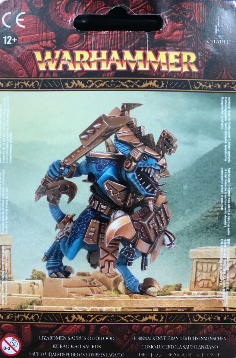 Saurus Oldblood - Seraphon - Warhammer Age of Sigmar / Citadel