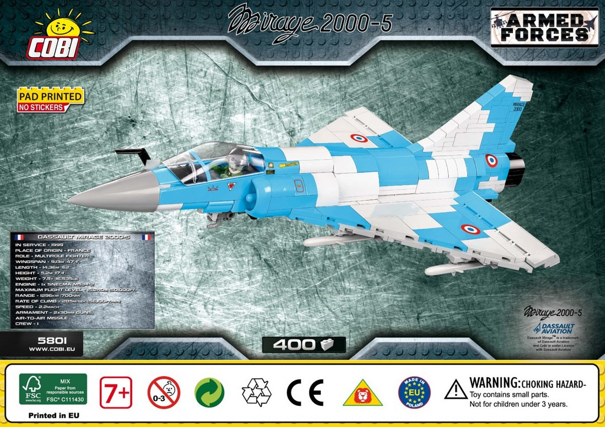 Mirage 2000-5 - 400 pièces - COBI 1/48