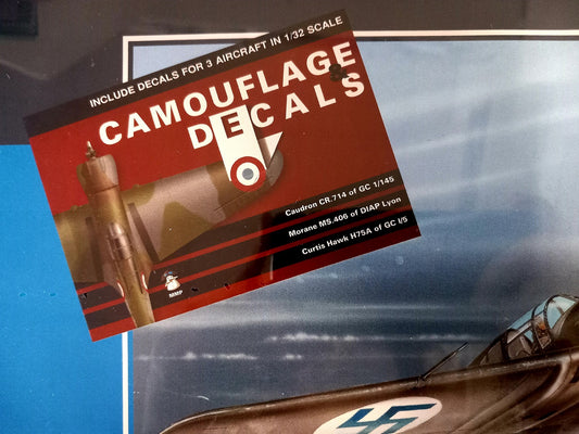 Caudron C.714C.1 "Finnish Service" - Edition Limitée (+ 3 décos françaises) - AZUR FRROM 1/32