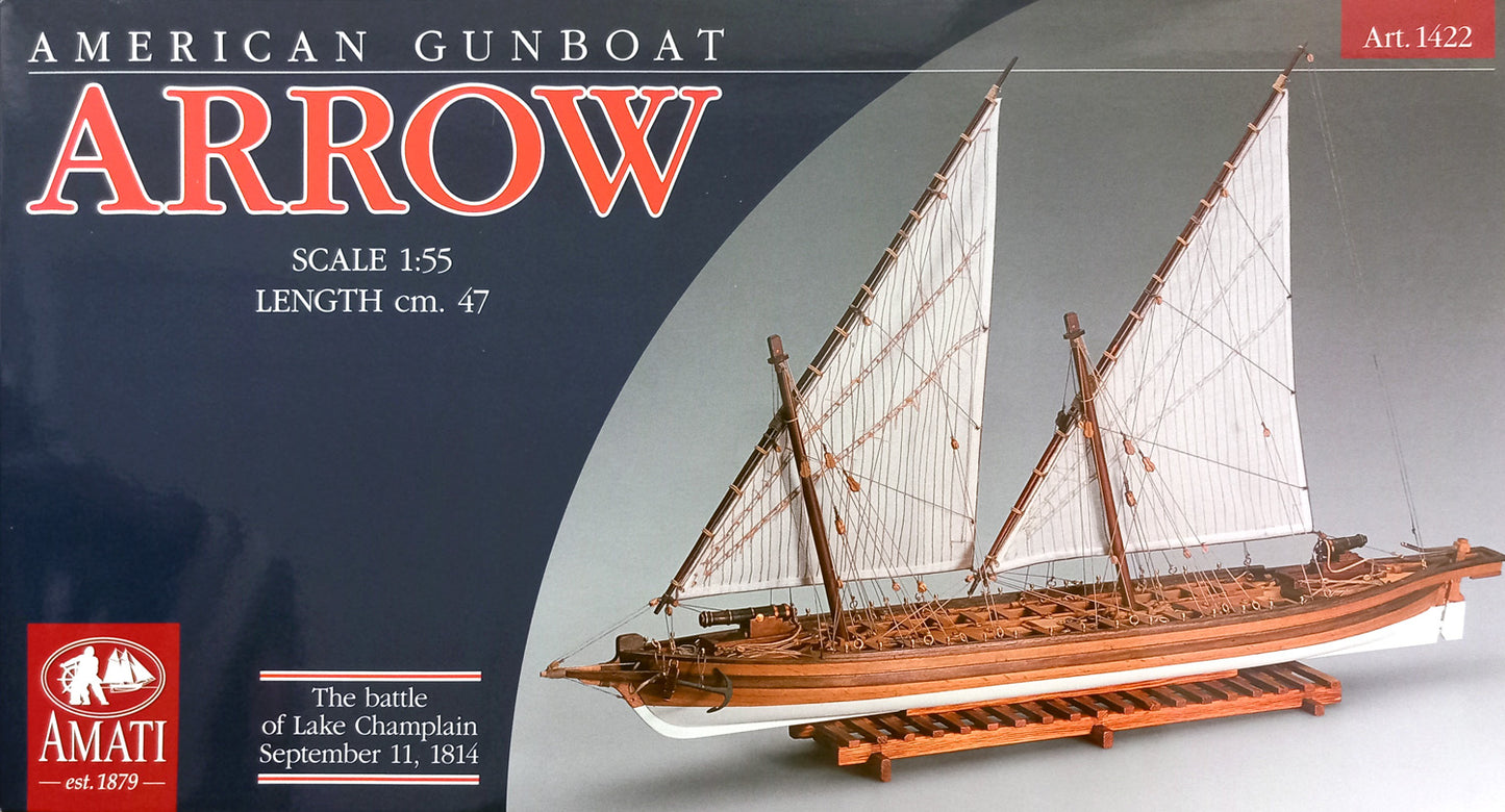 Arrow - American Gunboat [Kit Bois] - AMATI 1/55