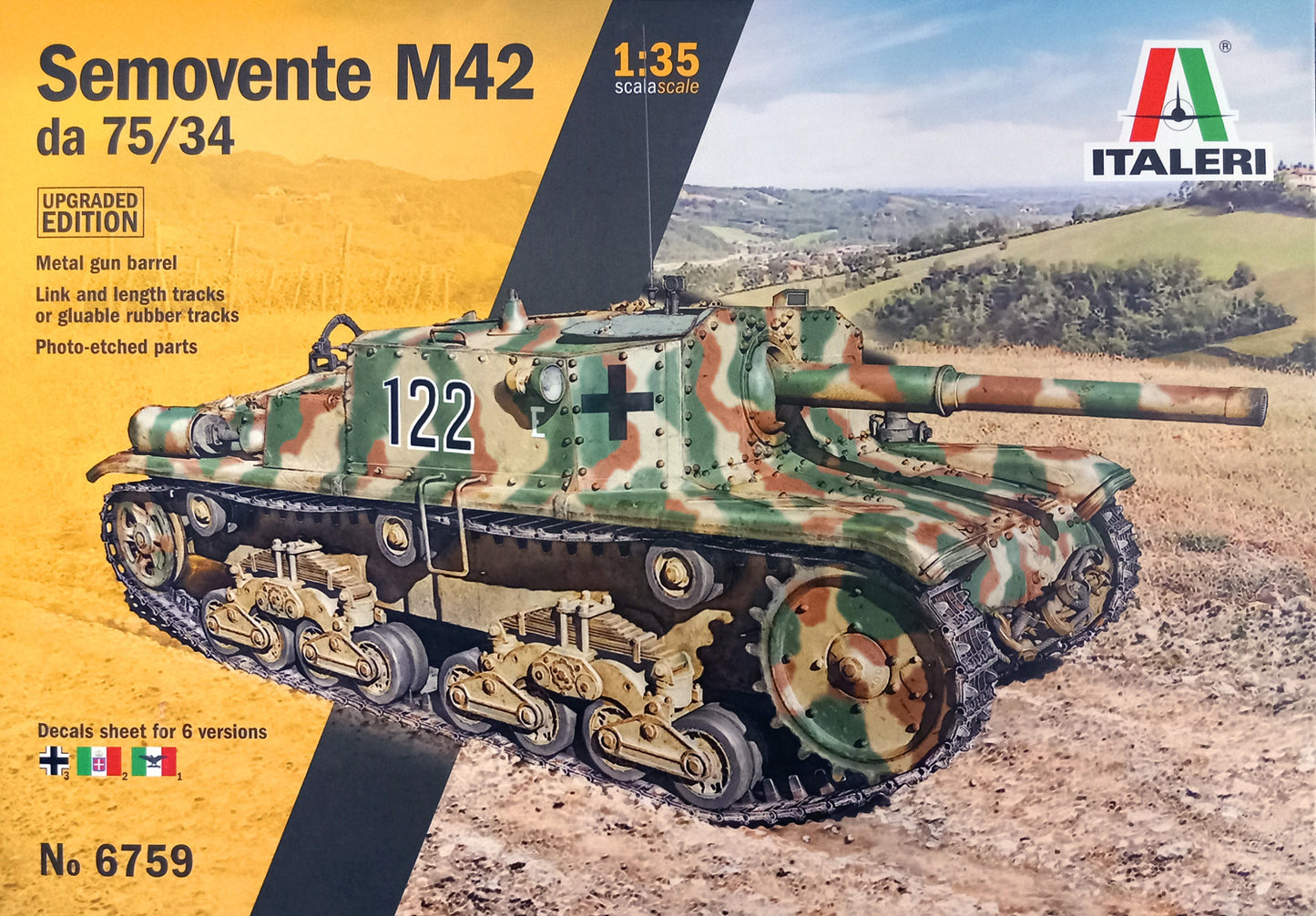 Semovente M42 da 75/34 Upgraded - ITALERI 1/35