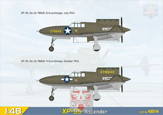 XP-55 Ascender - MODELSVIT 1/48