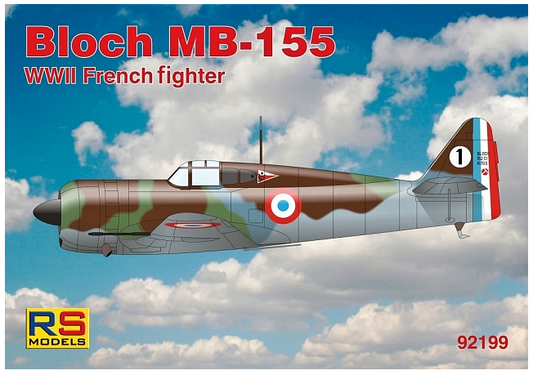 Bloch MB-155 - RS MODELS 1/72