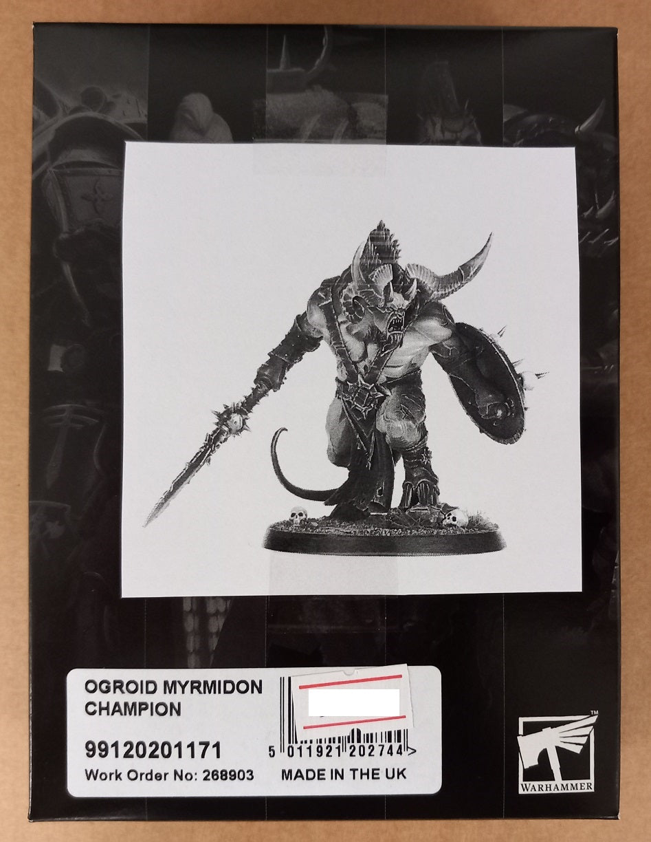Champion Myrmidon Ogroïde - Slaves to Darkness - WARHAMMER AGE OF SIGMAR / WARCRY / CITADEL