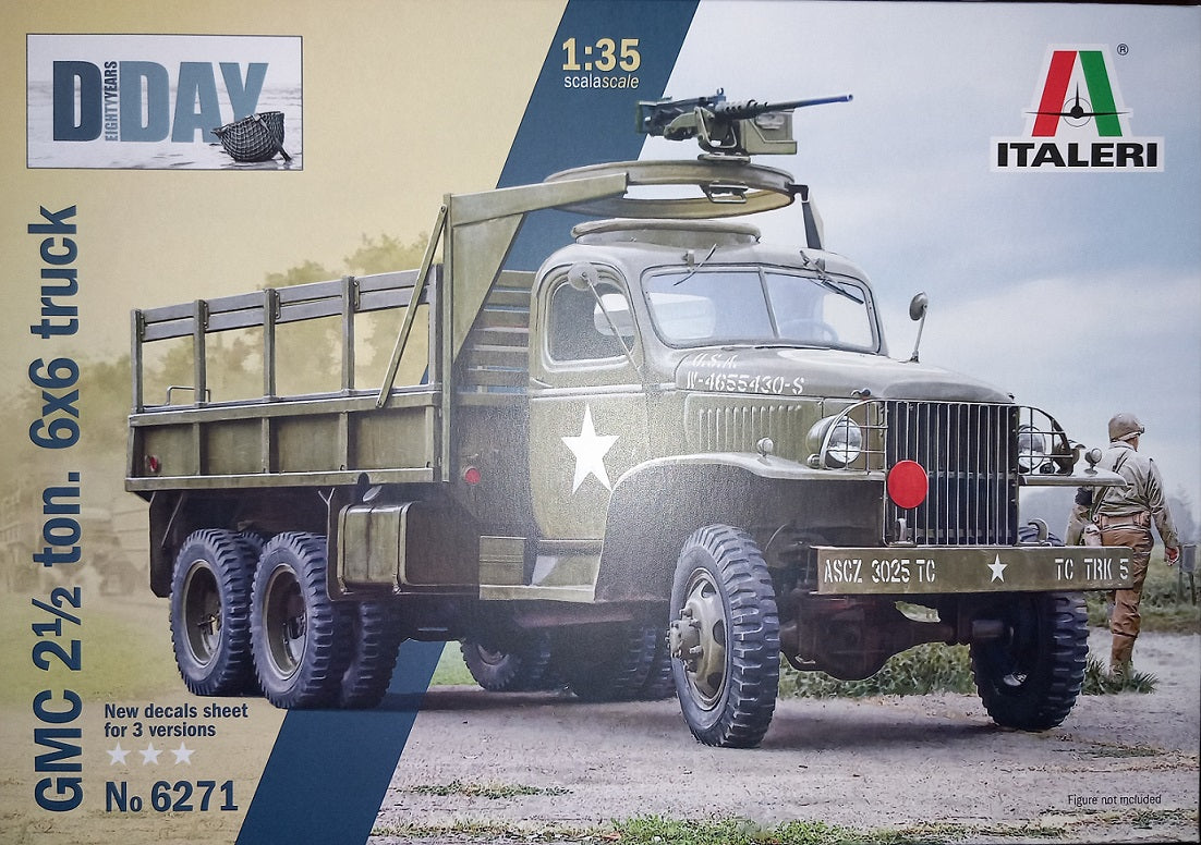 GMC 2 1/2 ton 6x6 truck - ITALERI 1/35 – bassin-maquette