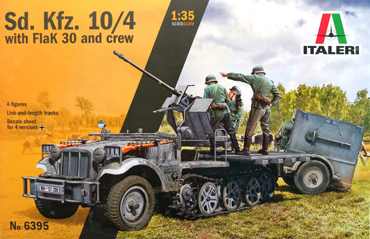 Sd.Kfz. 10/4 with FlaK 30 - ITALERI 1/35