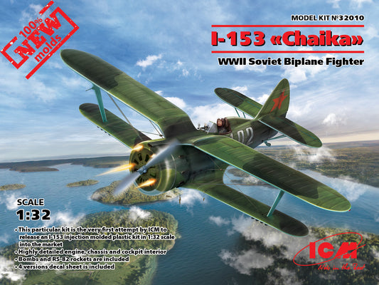 I-153 Soviet Fighter ICM 1/32