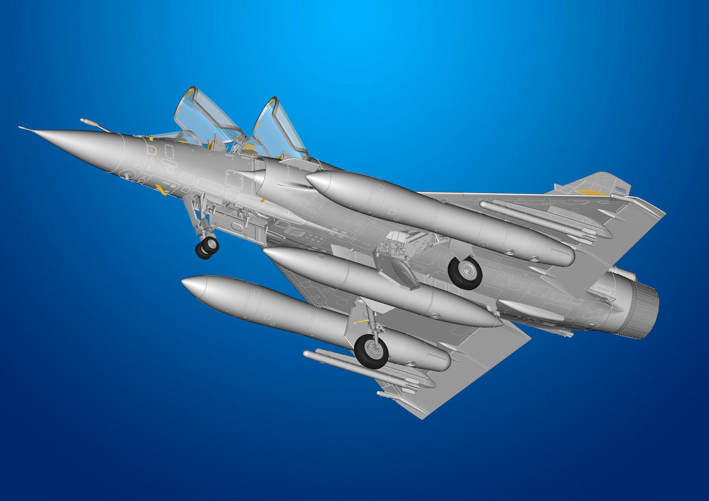 [Précommande] Dassault Mirage 2000B (Biplace) - MODELSVIT 1/72