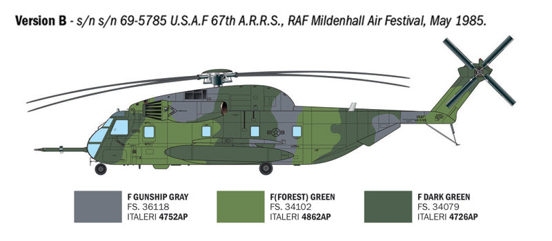 HH-53C Super Jolly Green Giant - ITALERI 1/72