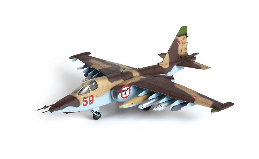Soviet Attack Aircraft Su-25 "Frogfoot" - ZVEZDA 1/72