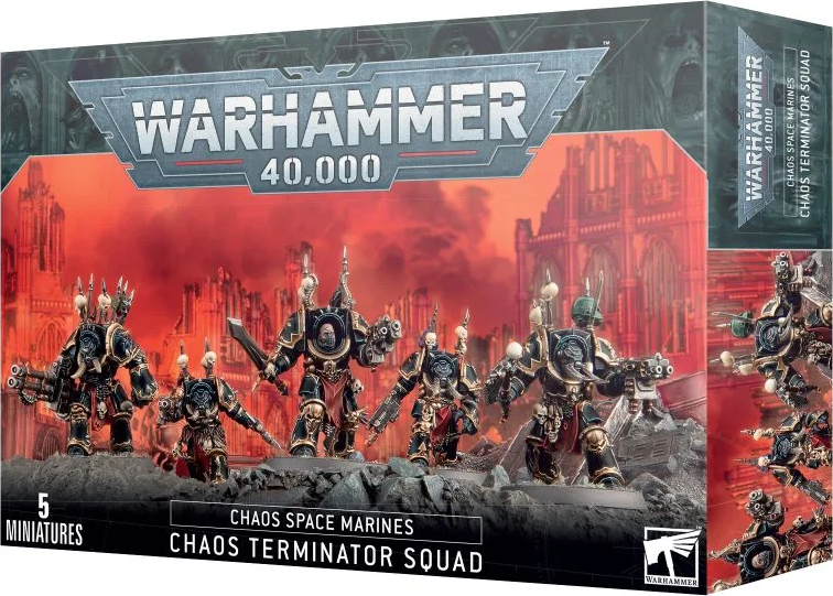 Chaos Terminator Squad - Chaos Space Marines - Warhammer 40.000 / Citadel