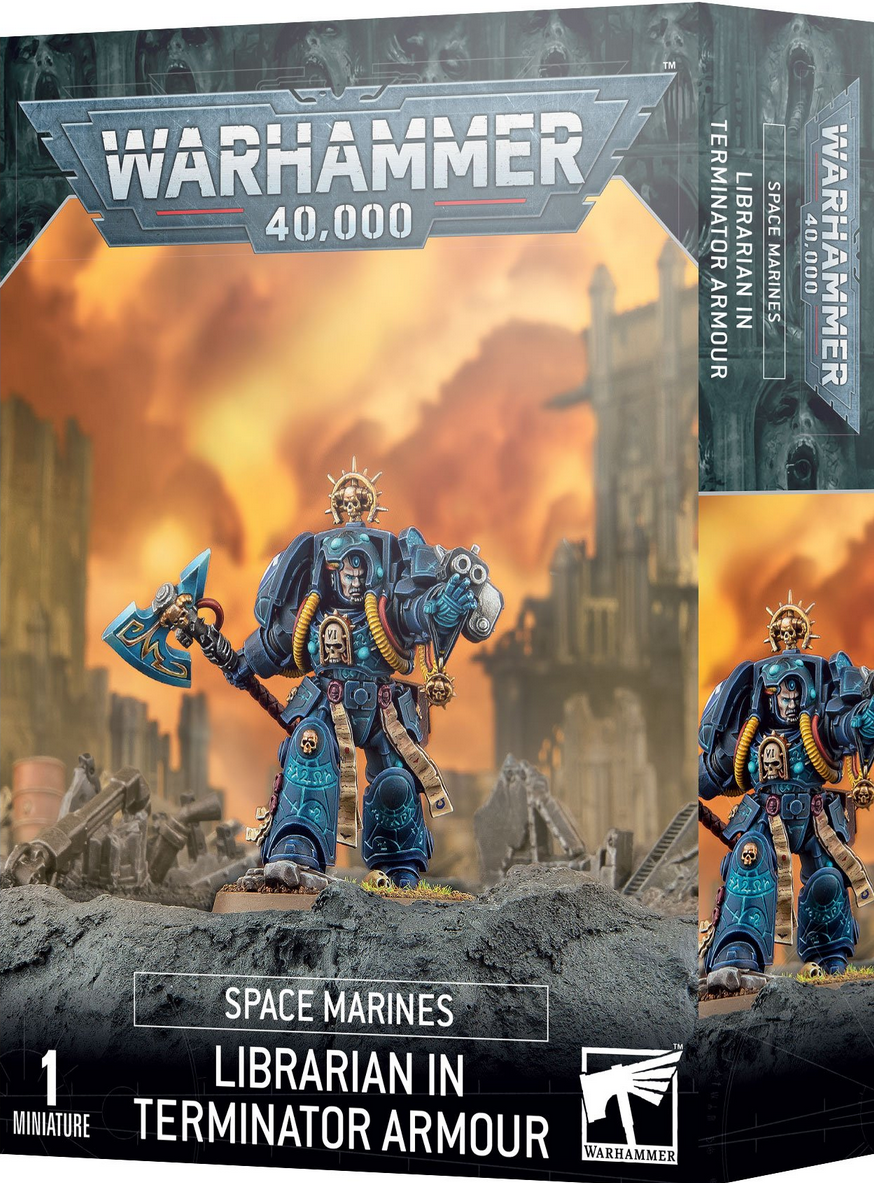 Librarian in Terminator Armour / Archiviste en Armure Terminator - Space Marines - WARHAMMER 40.000 / CITADEL