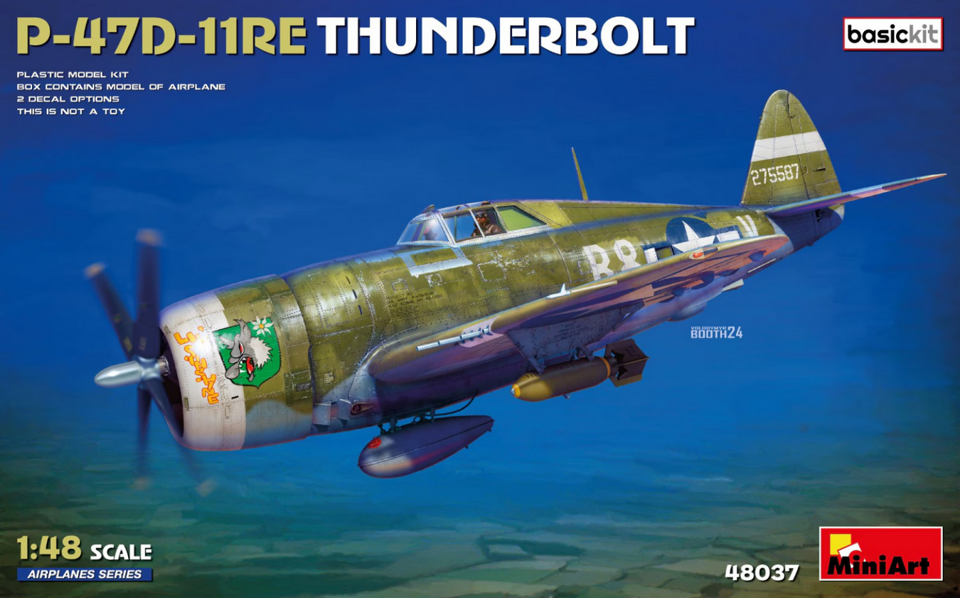 P-47D-11RE Thunderbolt - MINIART 1/48