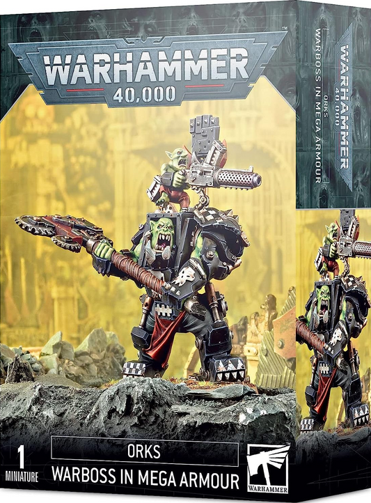 Warboss in Mega Armour - Orks - WARHAMMER 40.000 / CITADEL