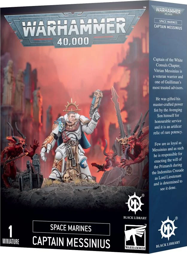 Captain Messinius - Space Marines - WARHAMMER 40.000 / CITADEL