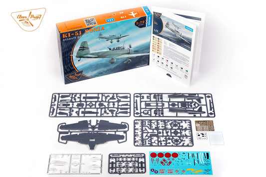 Ki-51 Sonia assault plane - CLEAR PROP 1/72