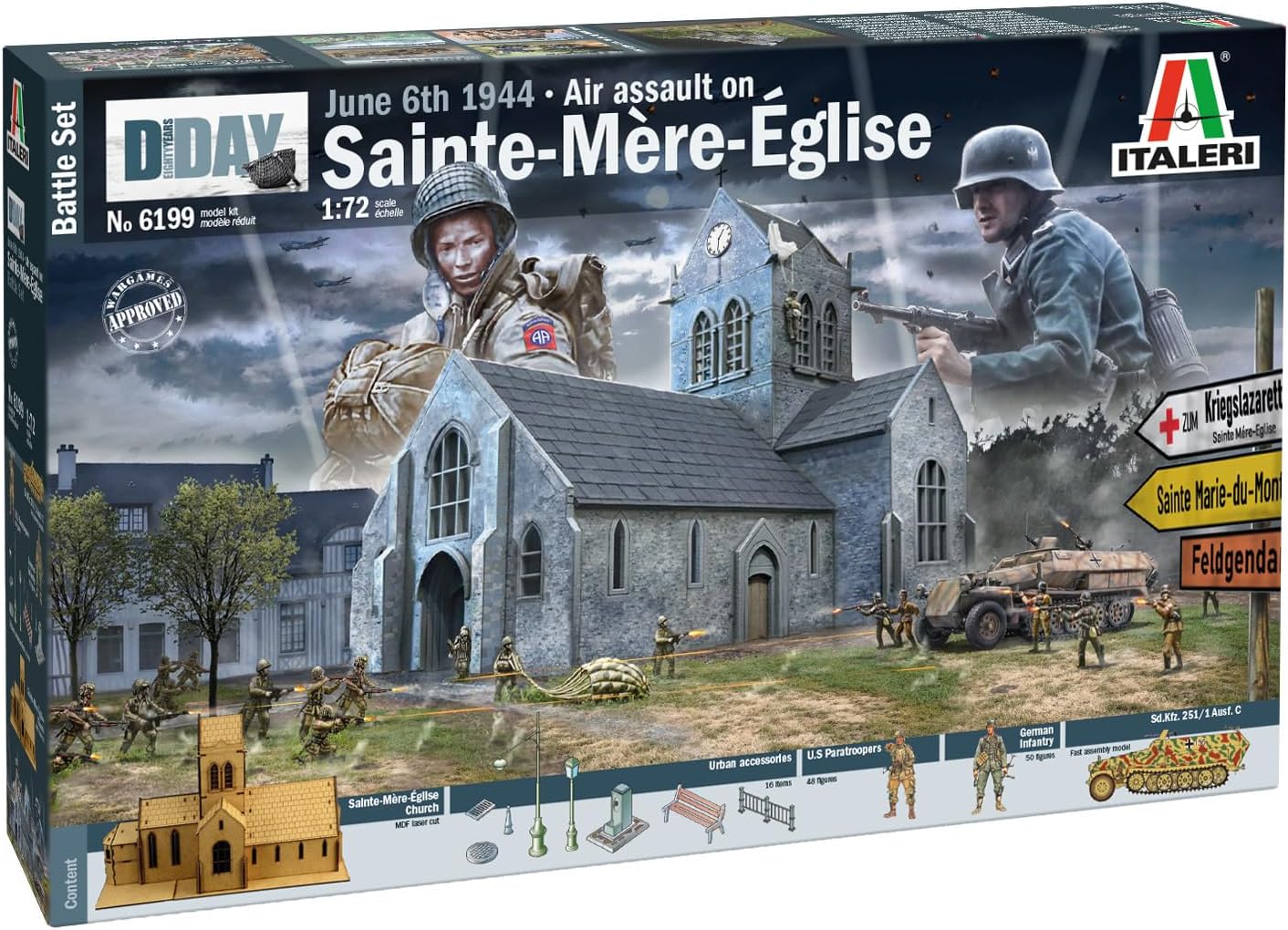 Air Assault On Sainte Mère Église [june 6th 1944] D Day Series Itale