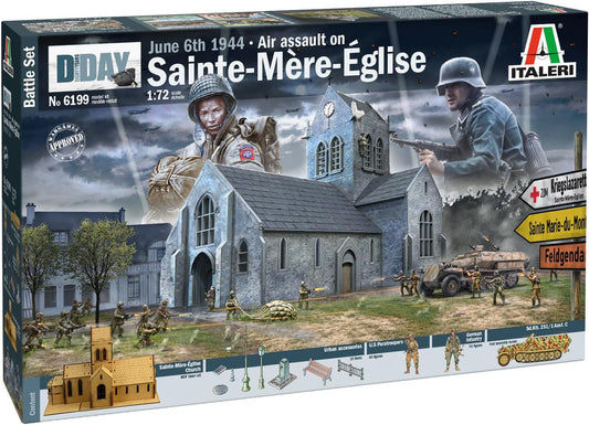 Air Assault on Sainte-Mère-Église [June 6th 1944] D-DAY Series - ITALERI 1/72