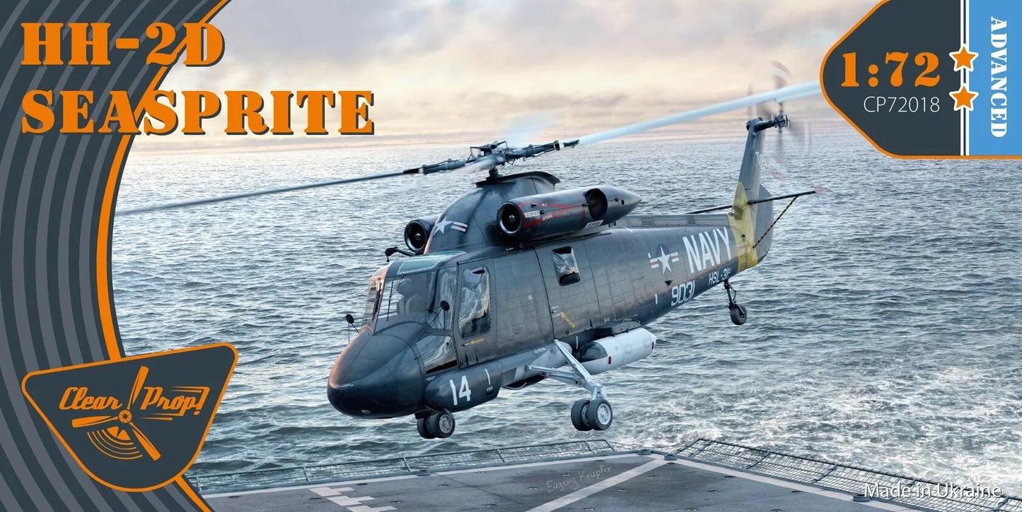 Kaman HH-2D Seasprite - CLEAR PROP 1/72