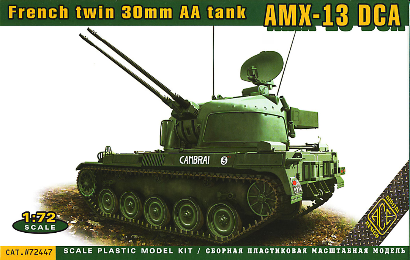 French Twin 30mm AA tank AMX-13 DCA défense contre avions - ACE 1/72 ...