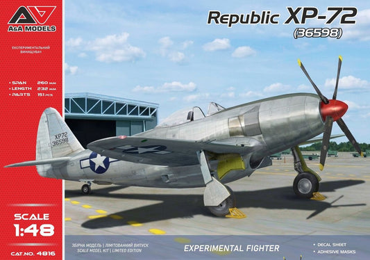 Republic XP-72 Experimental Fighter - A&A Models 1/48