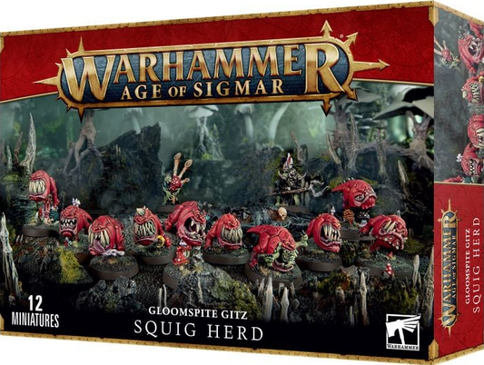 Squig Herd / Troupeau de Squigs - Gloomspite Gitz - Warhammer Age of Sigmar / Citadel