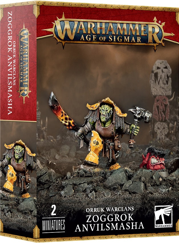 Zoggrok Anvilsmasha - Orruk Warclans - WARHAMMER AGE OF SIGMAR / CITADEL