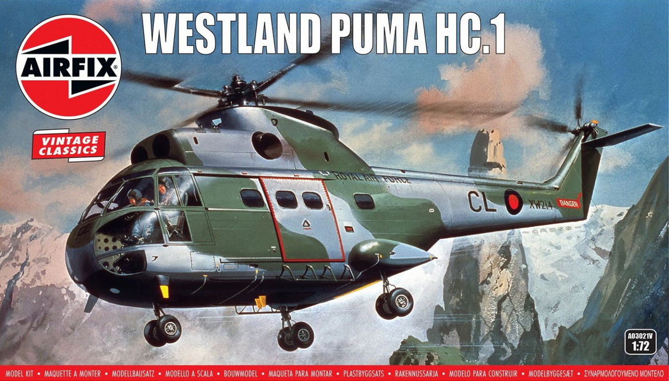 Westland Puma HC.1 Vintage Classics - AIRFIX 1/72