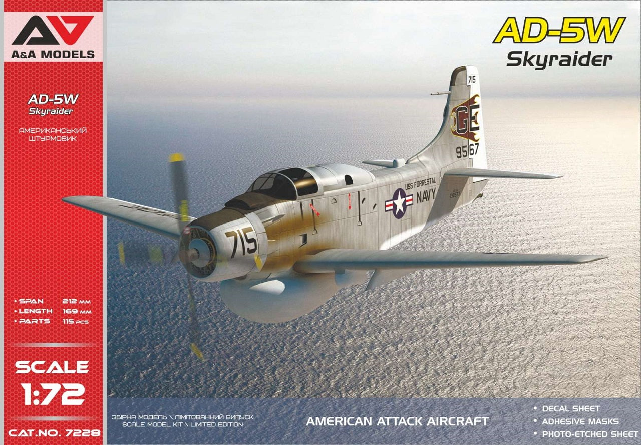 Douglas AD-5W Skyraider - A&A MODELS 1/72