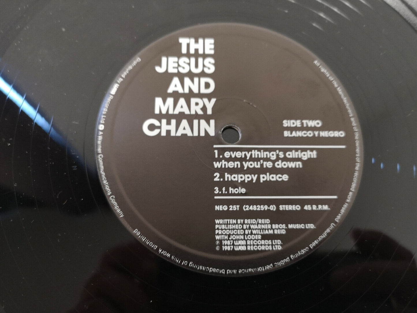 Jesus and Mary Chain "Happy When it Rains" Orig UK 1987 12" EP EX/M-
