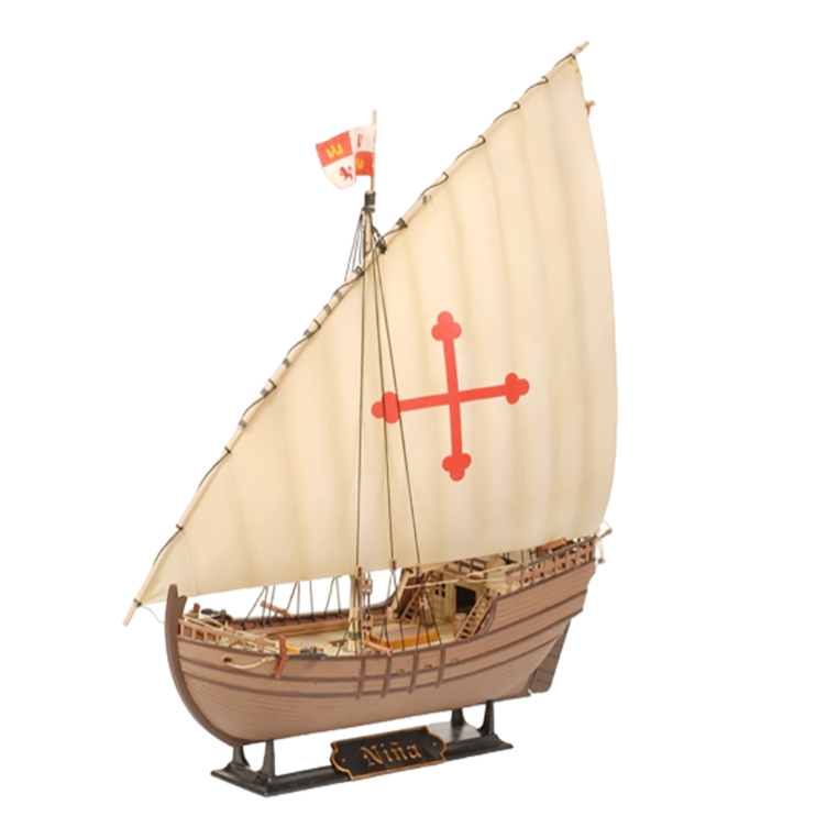 Christopher Columbus Expedition Ship "Niña" - ZVEZDA 1/100