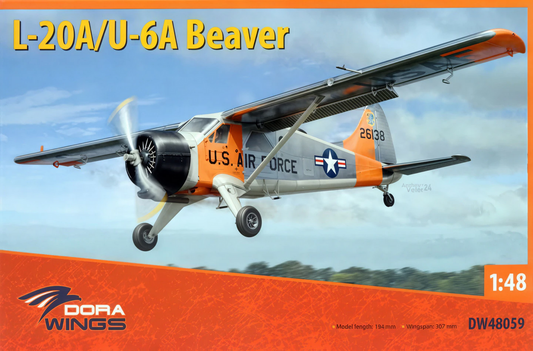 L-20A/U-6A Beaver - DORA WINGS 1/48