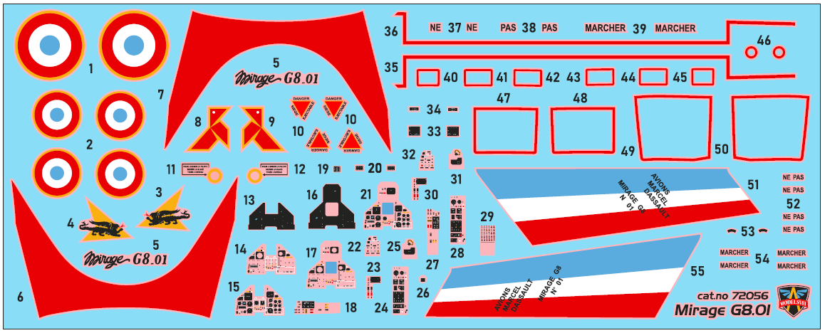 [Précommande] Mirage G8-01 & G8-02 - OFFRE SPECIALE Dual Combo - MODELSVIT 1/72