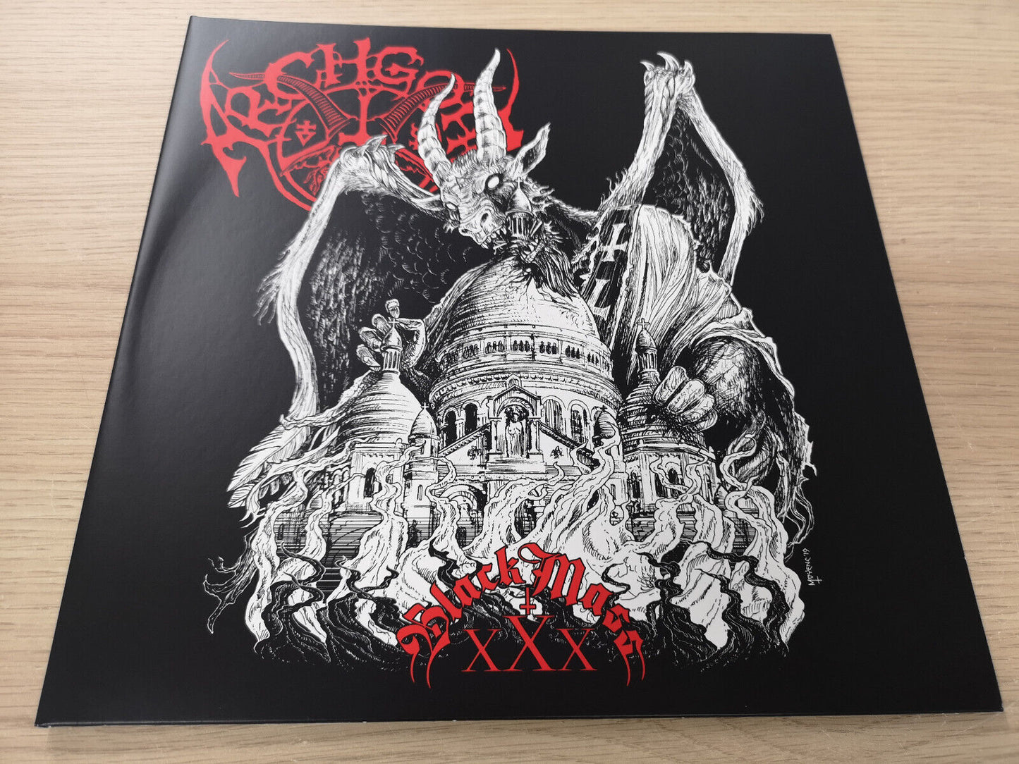 Archgoat "Black Mass XXX" NEW Re Double Black Vinyl w/ Insert