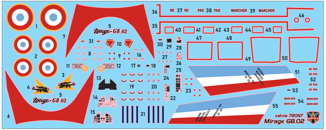 [Précommande] Mirage G8-01 & G8-02 - OFFRE SPECIALE Dual Combo - MODELSVIT 1/72