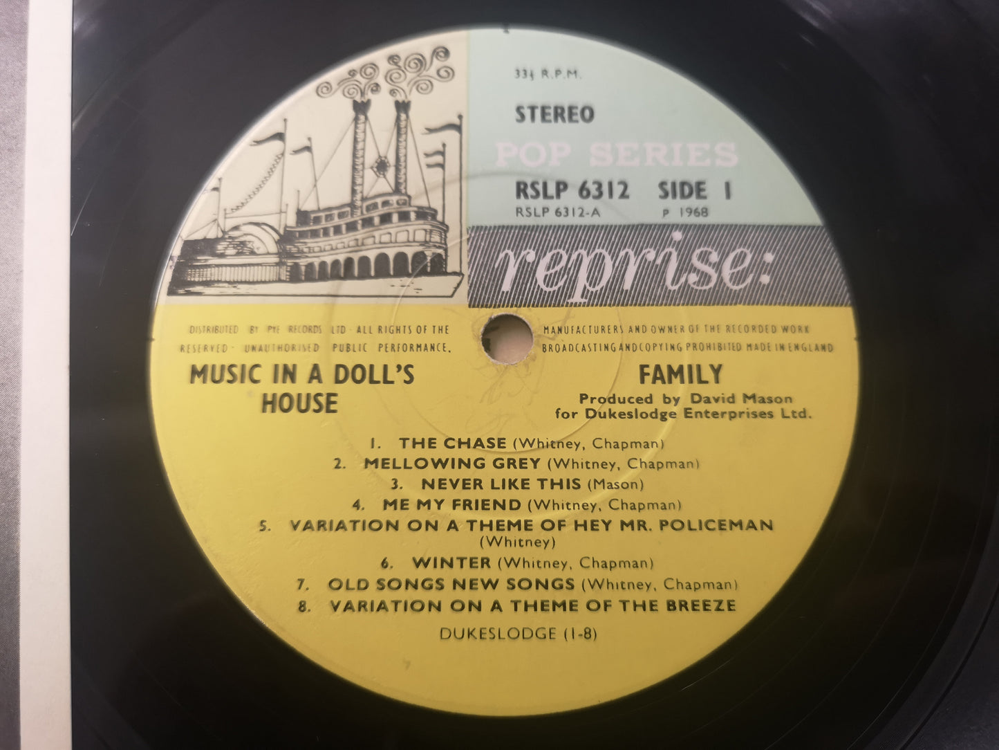 Family "Music in a Doll's House" Orig UK 1968 VG++/VG++ (w/ Insert)