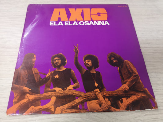 Axis "Ela Ela/Osanna" Orig France 1972 VG+/EX Greek Prog