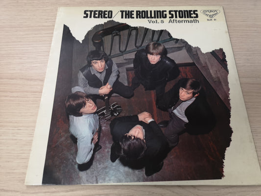 Rolling Stones "Vol.5 Aftermath" Orig Japan 1966 VG++/VG+