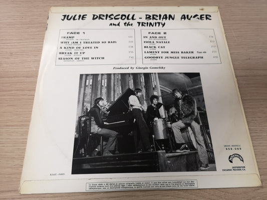 Julie Driscoll Brian Auger & The Trinity "S/T" Orig France 1967 VG++/M-