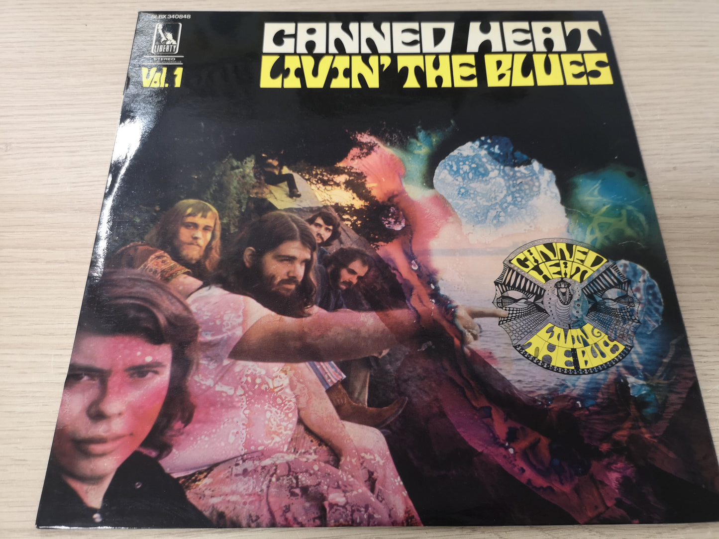 Canned Heat "Livin' The Blues Vol.1" Orig France M-/M- 1969