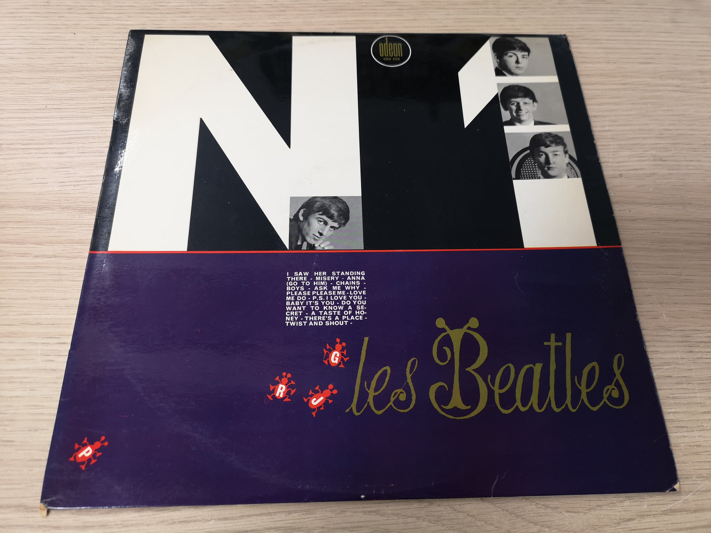 Beatles "N°1" Orig France OSX 225 1964 EX/EX