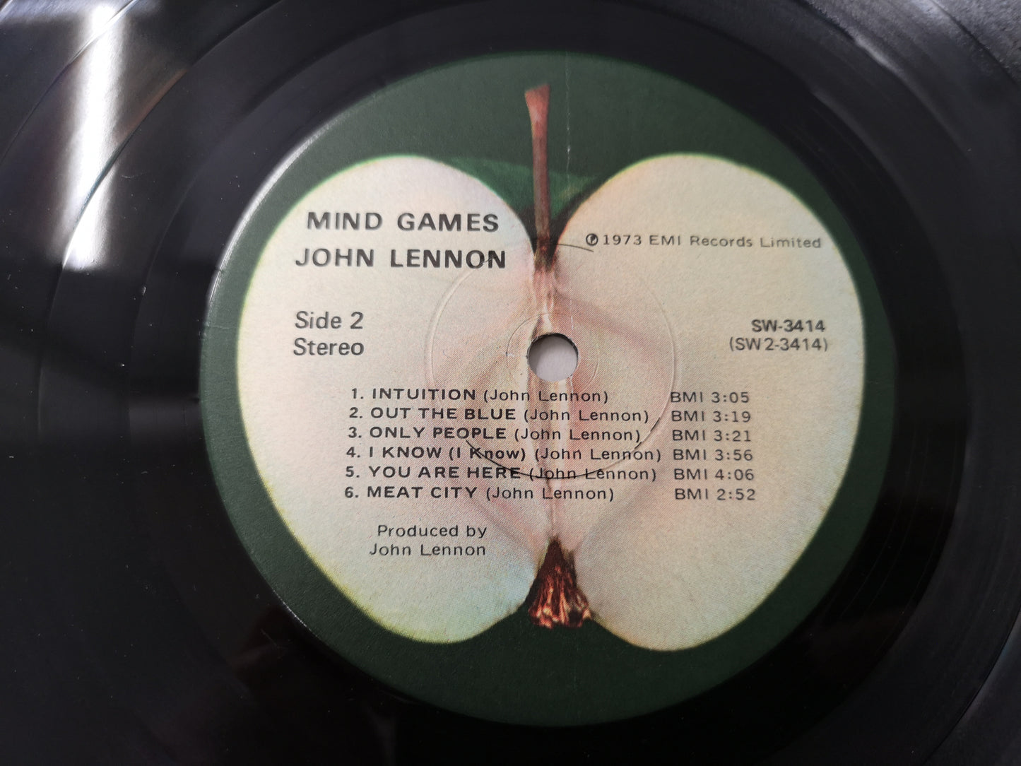 John Lennon "Mind Games" Orig US 1973 EX/M-