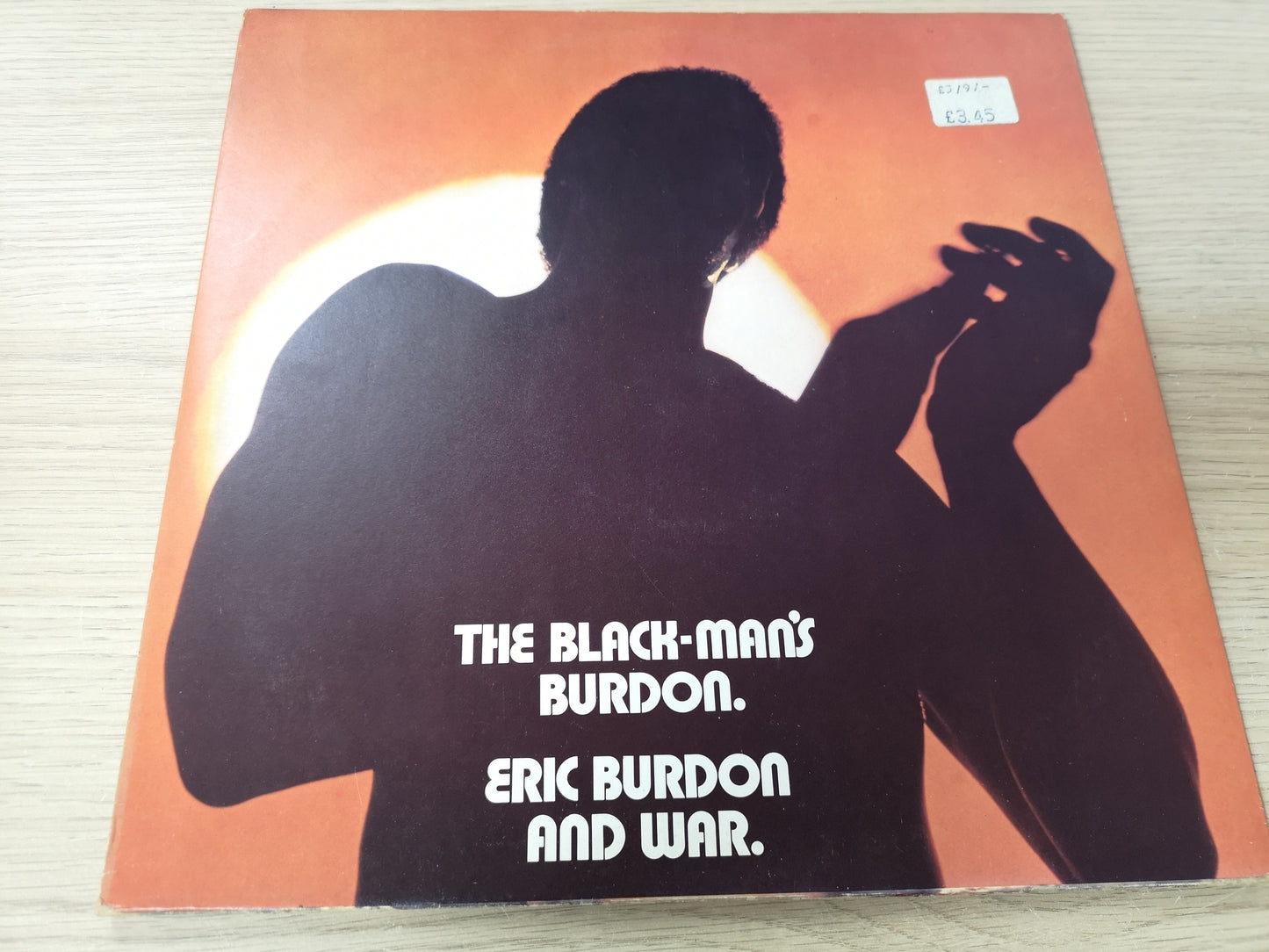 Eric Burdon and War "The Black-Man's Burdon" Orig UK 1970 VG++/EX