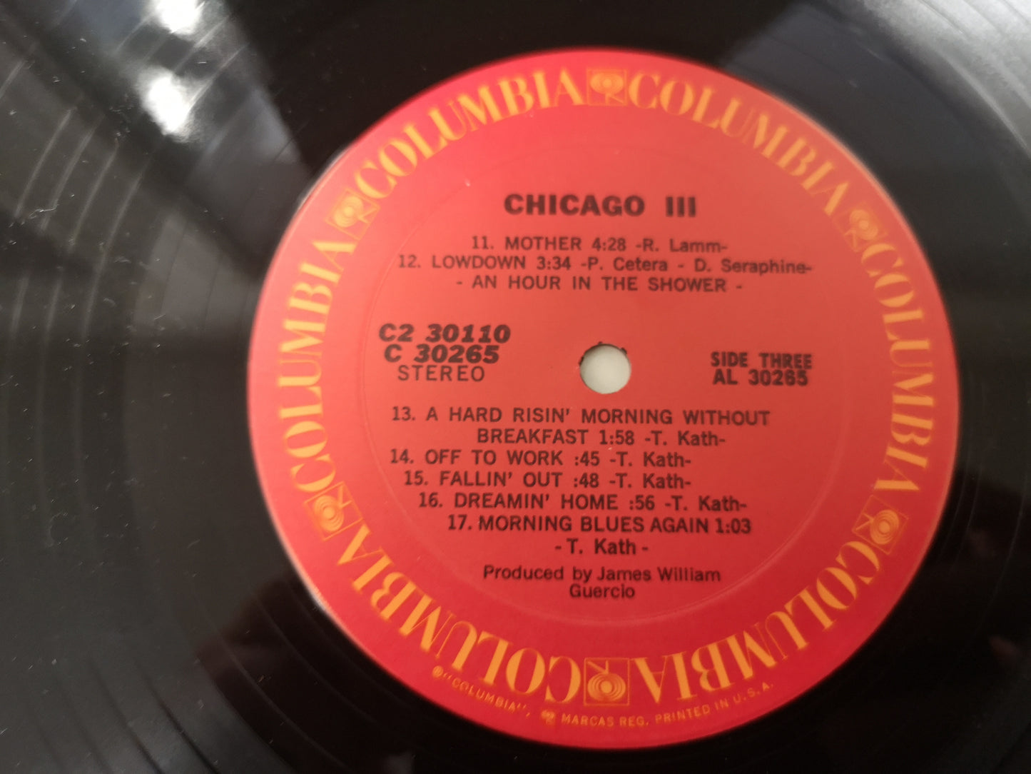 Chicago "III" Orig US 1971 Double Lp w/ Poster M-/M-